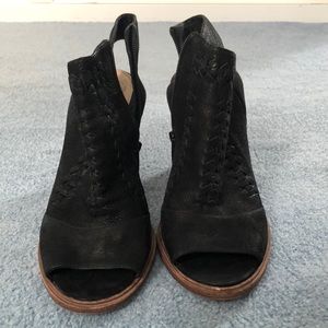 Vince Camuto Open Toe Booties